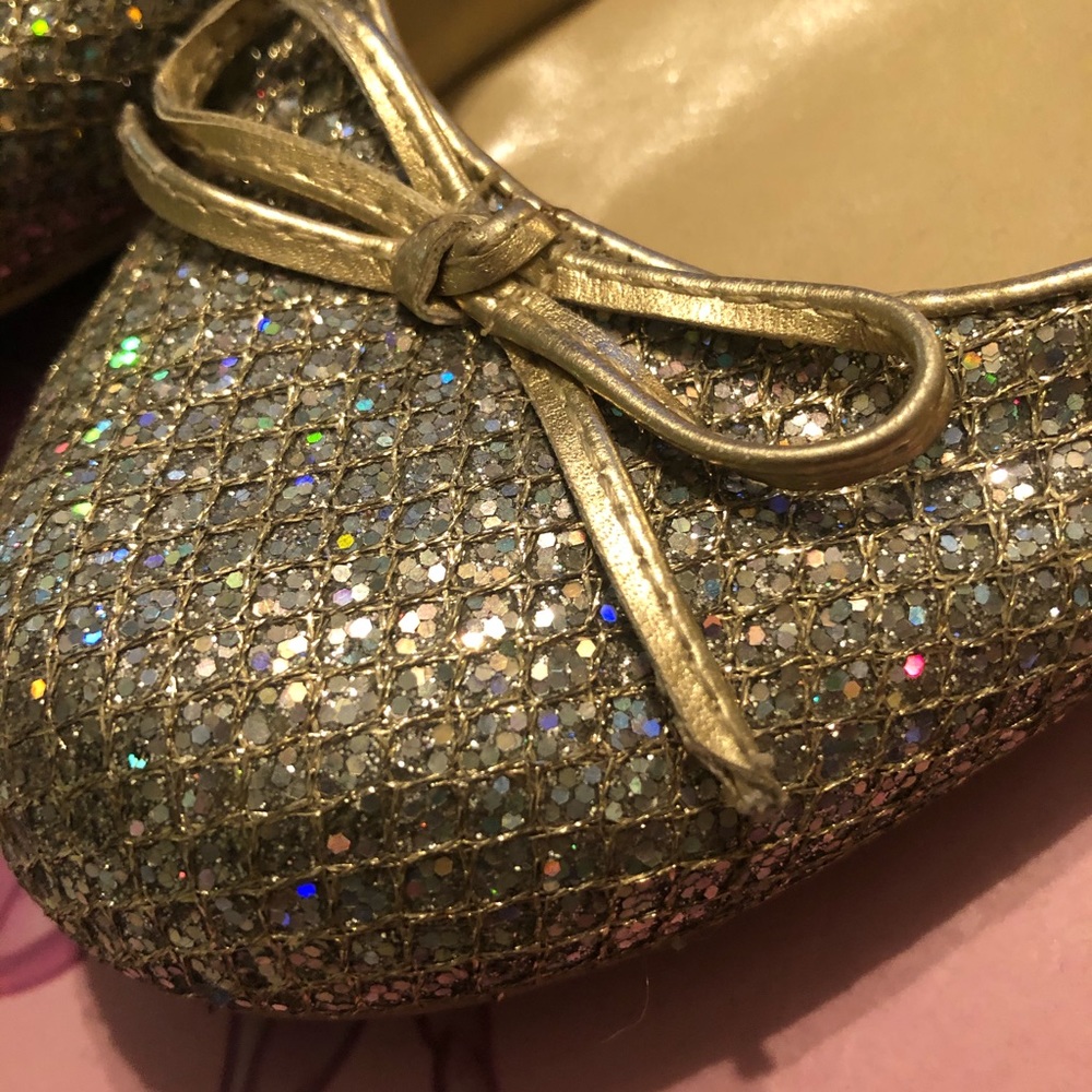 Ballerina glitter slipper